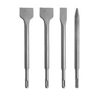 4 Pezzi Trapano a Scalpello Set - Incrinarsi Muro/Piastrella/Calcestruzzo SDS Plus Picche/Punta Scalpello per Elettrico Rotante Martello