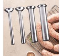 4 Pezzi Tubi per Ripieno di Salsiccia Imbuti per Ripieno di Salsiccia Strumento