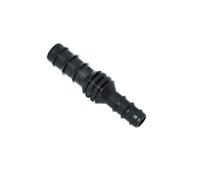 4 Pezzi Tubo da Giardino Nero 25 mm a 20 mm a 16 mm connettore di riduzione 1/2 a 3/4 Tubo di irrigazione Corpo Dritto Tubo connettore(20mm to 16mm)