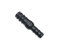 4 Pezzi Tubo da Giardino Nero 25 mm a 20 mm a 16 mm connettore di riduzione 1/2 a 3/4 Tubo di irrigazione Corpo Dritto Tubo connettore(25mm to 20mm)