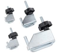 4 Pezzi Tubo Morsetti Regolabile Set per Linea Carburante Freno Refrigeratore