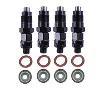 4 pezzi ugelli 4M40 4M40T kit di riparazione iniettori carburante dieselME201844 compatibile con Mitsubishi Delica Spacegear Pajero Triton 2.8L ricambi auto