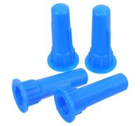 4 Pezzi Ugello per Pistola per Mastice Blu in Plastica, Punta | Flusso Uniforme, Compatibilità, Anti Intasamento, per Sigillature Professionali e Giunzioni Auto