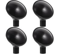 4 Pezzi Ugello Spruzzatore per Annaffiatoio, Plastica Nera 2,4 CM | Apertura Piccola e Montaggio Rapido, Flusso Uniforme, per Bonsai e Piante Grasse in Casa