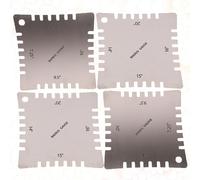 4 pezzi un set chitarra professionale righello strumenti di misura ad alta