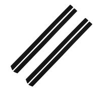 4 Pezzi Universale Auto Porta Protezione Bordo Corpo Decalcomanie Gonna Laterale Antigraffio Decorativo Protezione Adesivo Minigonne Laterali Alettoni Laterali(4PCS 93CMx4.5CM black)