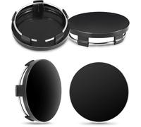 4 Pezzi Universale Coprimozzo Coprimozzi Auto 60mm,Tappi Coprimozzo Stabile, Coprimozzi Universali Compatibile con Audi e Volkswagen Cerchi (OD 60mm ID 56mm)