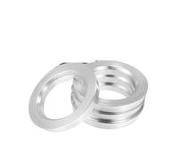 4 Pezzi Universali 73.1-51.1-52.1-56.6-58.1-59.1-63.5-66.9-68.1-69.6mm Anello Di Centraggio Mozzo Auto Distanziale Centrale Foro Ruota In Alluminio Adattatore Distanziale Ruota(73.1-69.6mm)