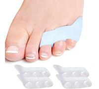 4 Pezzi uomini e donne Separatore Dita Piede, Mignolo Piede Pad, Proteggi Mignolo Piede Per dita del piede sovrapposte Sollievo Piedi Pressione Dolore
