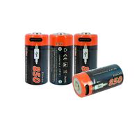 4 Pezzi USB Tipo-C 3,6V 850mAh Batterie Per Telecamera Arlo, Torce