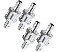 4 Pezzi Valvola Di Non Ritorno Linea Del Carburante (6 8 10 12Mm) per Benzina Di