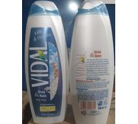 4 Pezzi Vidal Bagnoschiuma Milk & Cream Latte di Riso e Avena Nutriente 500ml