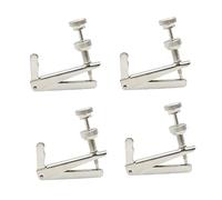 4 pezzi Violino Fine Tuners Regolatori Violino Parti 3/4-4/4 Universale Argento