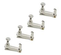 4 pezzi Violino Fine Tuners Regolatori Violino Parti 3/4-4/4 Universale Argento