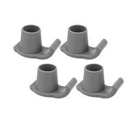 4 pezzi Walker Sci Scivoli Antiaderente Piedi Walker Scivola Walker Sci Punte antiaderenti for stampelle Suggerimenti for il dispositivo di deambulazione