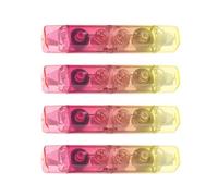 4 pezzi White Out Tape 2 in 1 correttore nastro e rullo di correzione adesivo a doppia testa per correzioni istantanee