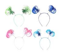 4 Pezzi Wig Baschette, Fasce Per Il Design Creativo, Accessori Per Capelli Per Feste, Accessori Per Capelli Divertenti, Accessori Per Abbigliamento Per Feste.
