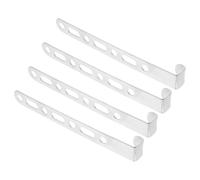 4 Pezzi Winter Mushroom Air Filter Mount, Universal Mushroom Filter Clamp, Lega di Alluminio, Argento, Design Girevole 360°, Fori 0,9 Cm/2 Cm, per Sistema di Aspirazione Auto,