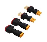 4 Pezzi XT30 XT-30 a T-Plug Deans Style Maschio Femmina Connettore Adattatore Wireless per RC FPV Drone Car Lipo NiMH Caricabatterie ESC