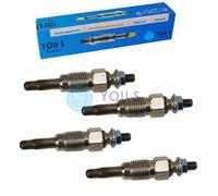 4 Pezzi YOU.S Candele Di Accensione Originali Per VW POLO / Furgone 1.9 D