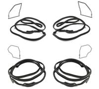 4 Pezzo Porta Guarnizione Anteriore Posteriore per Mercedes-Benz W201 190E 190D