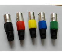 4 Pezzo Xrl Frizione Femmina Giallo