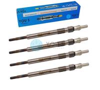 4 Pezzo You.S Candelette per Fiat Strada (178) (278) Ford Ka (RU8) 1.3 D / TDCI