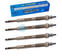 4 Pezzo You.S Candelette per Hyundai i20 ix20 ix35 Matrix 1.4 1.5 1.6 1.7 Crdi