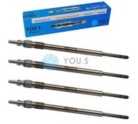 4 Pezzo You.S Originale Candelette per Alfa Romeo 147 (937) Gt (937) 1.9 JTD