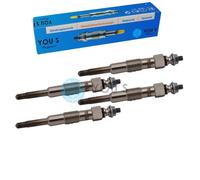 4 Pezzo You.S Originale Candelette per Citroën Jumper (230) (244) 2.8 HDI -