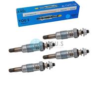 4 Pezzo You.S Originale Candelette per Ford Escort VI (GAL) VII (GAL,Aal )1.8 Td