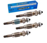 4 Pezzo You.S Originale Candelette per Ford Transit (72E, 73E) (V) 2.3/2.4 D