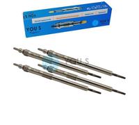 4 Pezzo You.S Originale Candelette per Nissan Pathfinder III (R51) 2.5 DCI