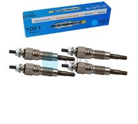 4 Pezzo You.S Originale Candelette per Nissan Pick Up (720) Urvan (E23) 2.3 D