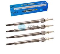 4 Pezzo You.S Originale Candelette per Opel Astra J / Caravan / Cc / Berlina