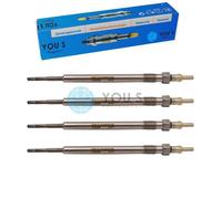 4 Pezzo You.S Originale Candelette per Opel Astra J Combinato (X12) 1.6 2.0 CDTI