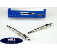 4 Pezzo You.S Originale Candelette per Opel Combo 1.7 D 44 Kw 60 Ps Bj 94-01