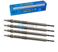 4 Pezzo You.S Originale Candelette per Opel Movano B Pritsche 2.3 CDTI 95516186