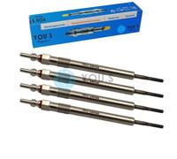 4 Pezzo You.S Originale Candelette per Opel Zafira Tourer C 1.6 CDTI - Nuovo