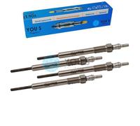 4 Pezzo You.S Originale Candelette per Peugeot Bipper (Aa) Tepee 1.3 HDI