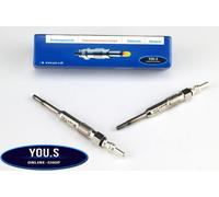 4 Pezzo You.S Originale Candelette per VW Mutlivan V 2.5 Tdi 77/96 Kw BK 03-09