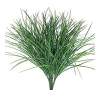 4 piante artificiali in plastica sintetica, resistenti ai raggi UV, arbusti vegetali per esterni, per fioriere per matrimoni, interni ed esterni, decorazione per casa e giardino