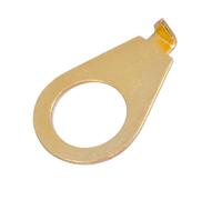 4 piastre in metallo per chitarra Gibson LP Guitars - Volume & Tone Control Upgrade(oro)