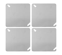 4 piastre quadrate in metallo per scatole di derivazione da 10,2 cm, per scatole di giunzione, offrono protezione e occultamento per scatole danneggiate o inutilizzate