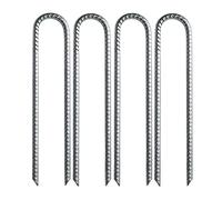 4 picchetti resistenti per trampolino da 30,5 cm per ancoraggio al suolo del vento