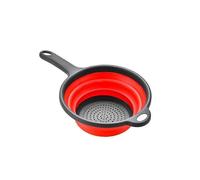 4-piece collapsible filter set with handle designed to save space, ideal for various kitchen tasks and compatible with most brands