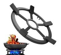 4-Piece Stove Rings Set - Non-Slip Iron Claw Stands | 23.5cm Pot Support and Cooking Holder | Ideal for Kitchen, Restaurant, Outdoor Camping, Daily Meals, Parties, and Grilling with Safe Stability