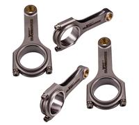 4 Pieces Con Rods Bielle for Fiat Punto GT 1.4 1.6L Turbo 3/8" ARP 2000 128.52mm