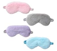 4 Pieces Of Plush Eye Mask, Sleeping Mask, Eye Mask