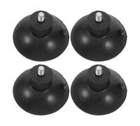 4 Piedini In Gomma For Impieghi Gravosi M6, Livellatori For Gambe For Ammortizzare Le Gambe Di Supporto Degli Strumenti, Antiscivolo E Ammortizzanti